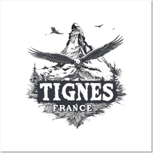 Tignes France Posters and Art